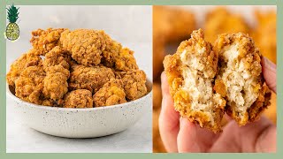 How to Make KFC’s Vegan Fried Chicken at Home Copycat Recipe [upl. by Ahael961]