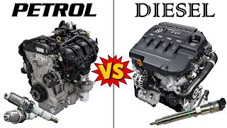 PETROL vs DIESEL Engines  An indepth COMPARISON [upl. by Rehpotsyrhc]