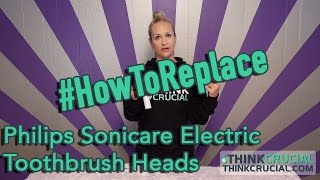 Replace Your Philips Sonicare Electric Toothbrush Heads  Part HX6013 [upl. by Herring]