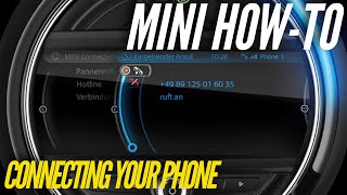 HowTo  Pairing your Mobile Device to your MINI Connected System [upl. by Christyna]