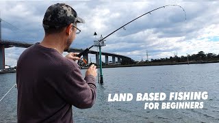 LAND BASED FISHING FOR BEGINNERS [upl. by Kahlil733]