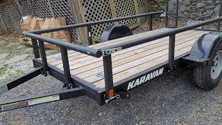 Review 2241 lbs Payload Capacity Landscape Trailer by Karavan 2021MY [upl. by Phox277]