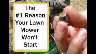 How to fix a lawn mower that wont start  Ten Minute DIY Repair [upl. by Caroline]