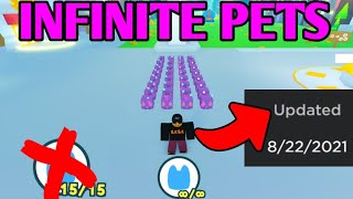 INFINITE PETS in Pet Simulator X THE GAME UPDATED [upl. by Armelda]