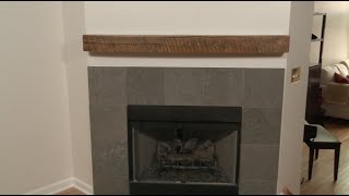 How to Install a Fireplace Mantel [upl. by Kermy]