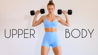 10 MIN FULL UPPER BODY Workout Toning amp Strength [upl. by Chevy950]