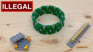 LEGO Top 5 ILLEGALE Bautechniken [upl. by Ennaeirrac40]