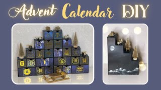 DIY Christmas Advent Calendar  Tutorial [upl. by Drarej]