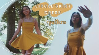 Making the PERFECT Summer Dress PATTERN amp Tutorial  DIY Circle Skirt Dress [upl. by Linn]