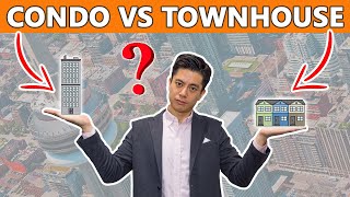 Toronto Condo vs Townhouse  Which Should You Buy [upl. by Marka]