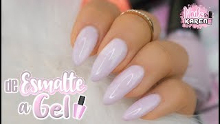 Utiliza tus ESMALTES TRADICIONALES como ESMALTE en GEL [upl. by Effie393]