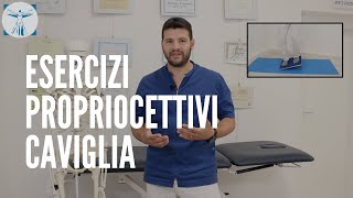 Esercizi propriocettivi Caviglia [upl. by Martie]