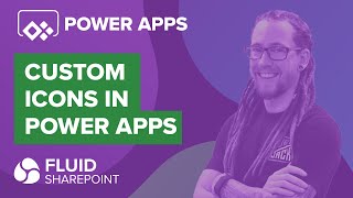 Custom Icons in Power Apps [upl. by Novick]