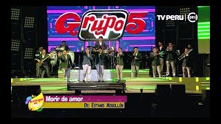 Grupo 5  Alma Enamorada  Morir de Amor  La Culebritica En Vivo [upl. by Rramo]