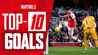 Ranking Gabriel Martinellis Top 10 Goals for Arsenal [upl. by Wall]