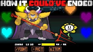 The Alternate Ending to UNDERTALEs Genocide Path Undertale Theory  UNDERLAB [upl. by Savior]