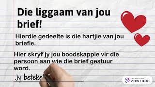 Hoe om n brief te skryf [upl. by Tiler]