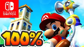 Super Mario Sunshine 3D AllStars Switch  100 Longplay Full Walkthrough No Commentary Gameplay [upl. by Roskes]