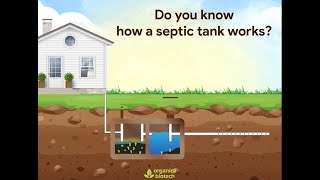 How A Septic Tank Works Septic Tank Treatment  Organica Biotech [upl. by Yl]