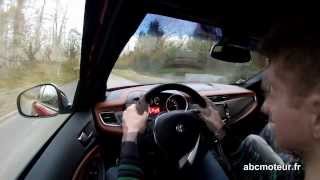 Essai Alfa Romeo Giulietta restylée 14 l MultiAir 170 cv  sound [upl. by Jolanta437]