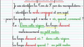 Compléments de Phrase [upl. by Lyret]