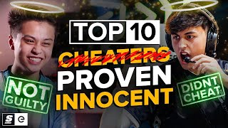 They Never Cheated The Top 10 Falsely Accused Players [upl. by Nwahsav]