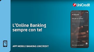 App Mobile Banking UniCredit lOnline Banking Sempre con te [upl. by Lathe405]