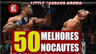 👊🥋 50 NOCAUTES mais assustadores do MMA knockouts [upl. by Eiramlatsyrk]