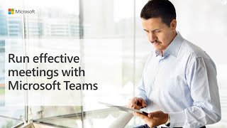 Run effective meetings with Microsoft Teams [upl. by Giordano]