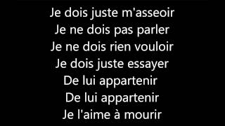 Francis Cabrel  Je laime a mourir Lyrics [upl. by Ylesara]