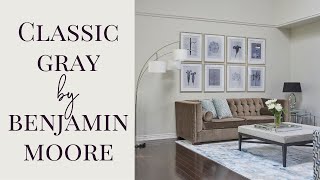 Classic Gray Benjamin Moore [upl. by Alyssa827]