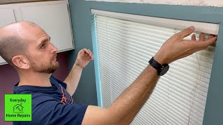 How to Remove Blinds  Levolor Mark 1 [upl. by Jaye]