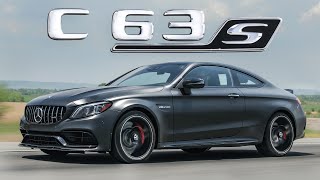 The Luxury MUSCLE CAR  2020 MercedesAMG C63S Coupe Review [upl. by Emmons]