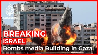 ‘Give us 10 minutes’ How Israel bombed a Gaza media tower [upl. by Ramhaj954]