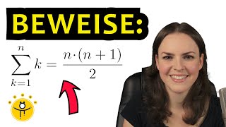 VOLLSTÄNDIGE INDUKTION Schritt für Schritt – Beweis Summenformel [upl. by Ut]