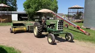 Oliver Tractors Making 1st Crop Hay 2021 [upl. by Burt87]