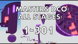 Masters Difficulty Chart Obby  ALL STAGES 1301 [upl. by Nikaniki]