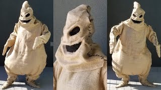 Oogie Boogie Costume Tutorial NO SEW Halloween Costume [upl. by Gobert]