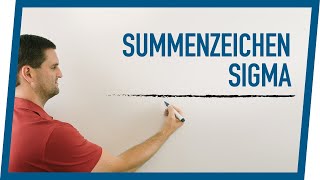 Summenzeichen Sigma  Mathe by Daniel Jung [upl. by Timus708]