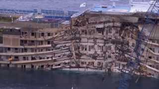 The raising of the Costa Concordia [upl. by Edny168]