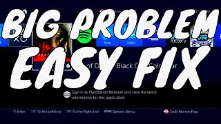 Cant Sign Into PSN Problem on PS4 amp How to FIX [upl. by Lellih]