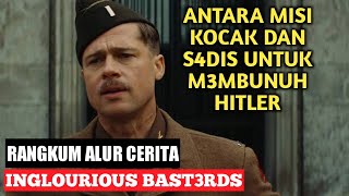 KETIKA YAHUDI GANTIAN MEMBALAS  Alur Cerita Film  Inglourious Basterds 2009  INDONESIA [upl. by Lednic]