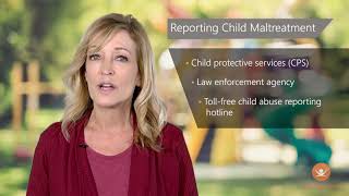 Reporting Child Abuse Mandated Reporters [upl. by Ycrem]