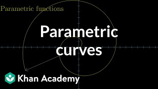 Parametric curves  Multivariable calculus  Khan Academy [upl. by Pronty480]