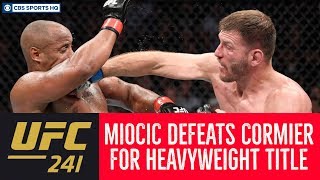 Daniel Cormier talks Brock Lesnar UFC 226 confrontation Stipe Miocic knockout Jon Jones  ESPN [upl. by Bathelda]