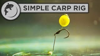 The EASIEST Carp Fishing rig to tie [upl. by Anitnahs43]