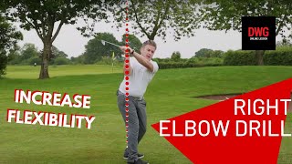 Right Elbow Drill In The Backswing [upl. by Leunammi]