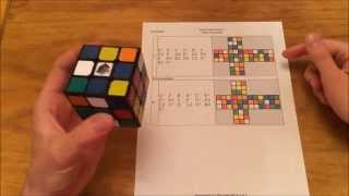 How to scramble a 3x3 cube [upl. by Maroney]