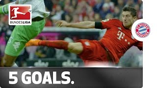 High Five Lewandowskis Remarkable Record Show [upl. by Adnohsed]