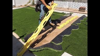 How to Seam Artificial Grass  Brought to you by SGW [upl. by Bloem]